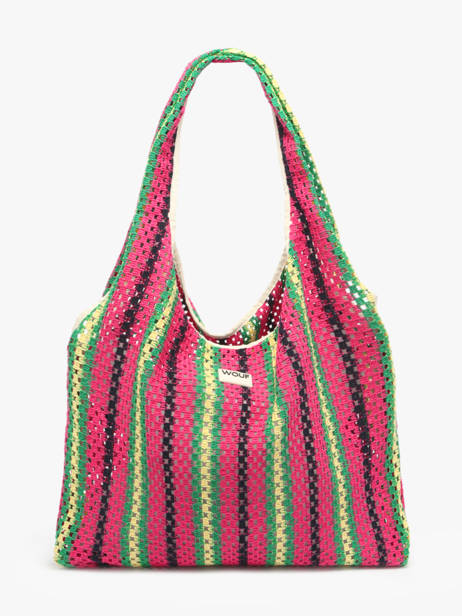 Shoulder Bag Crochet Wouf Multicolor crochet XTO25011