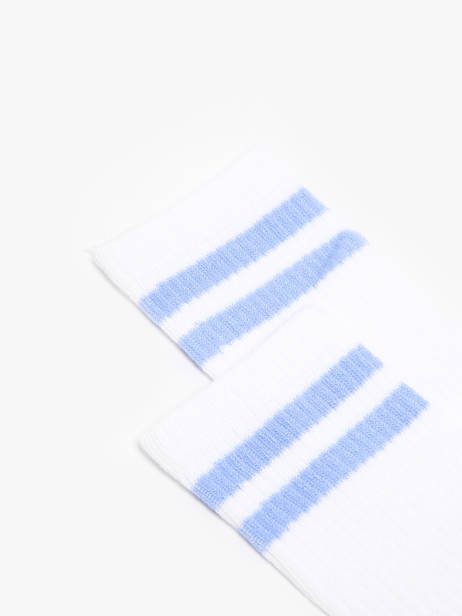 Socks Pieces White socks women 17109883 other view 1