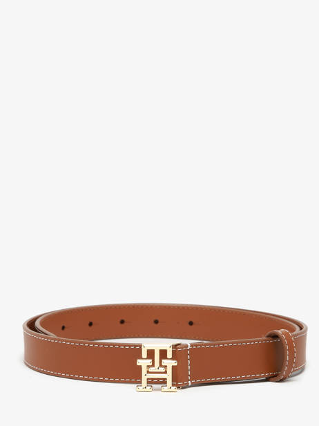 Belt Tommy hilfiger Brown logo AW17248