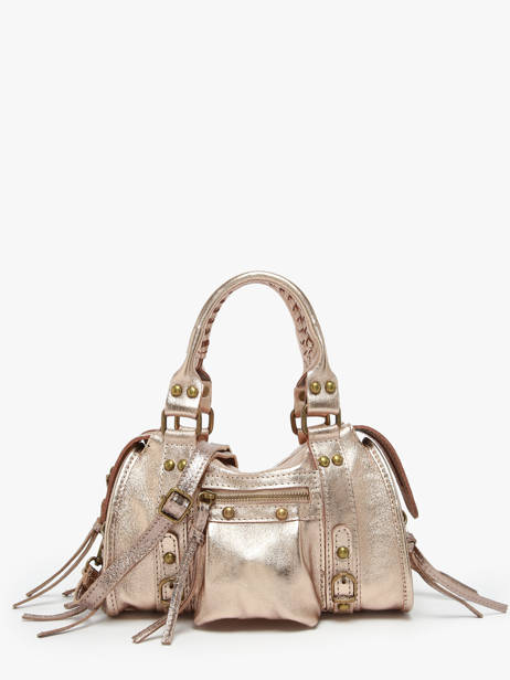 Sac Bandoulière Nine Cuir Milano Or nine NI24091