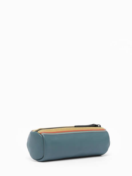 Trousse 1 Compartiment Cameleon Bleu vintage north PBVWSTRO vue secondaire 2