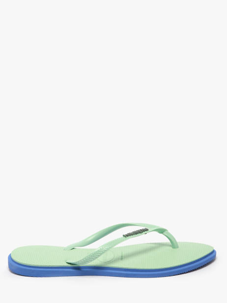 Tongs Havaianas Vert accessoires 4149584F vue secondaire 1