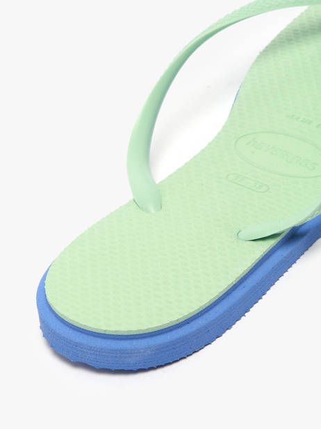 Tongs Havaianas Vert accessoires 4149584F vue secondaire 3