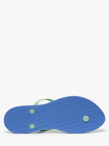 Tongs Havaianas Vert accessoires 4149584F vue secondaire 4