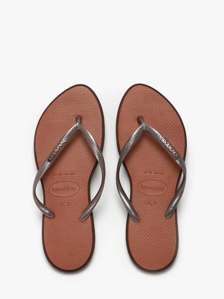 Tongs Havaianas Marron accessoires 4149584F