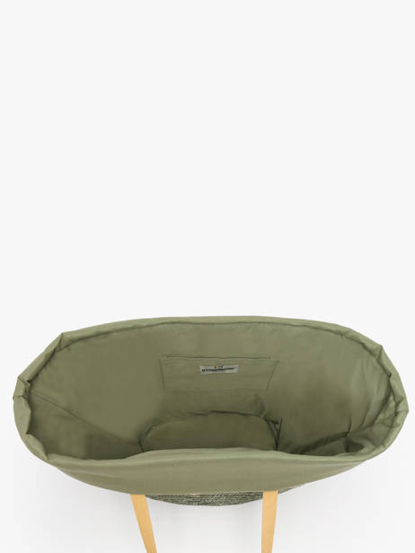Sac Porté épaule Milos Paille Les tropeziennes Jaune milos TZ01 vue secondaire 3