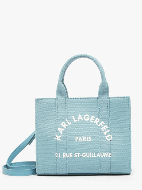 Sac Bandoulière Rsg Coton Karl lagerfeld Bleu rsg A1W50118