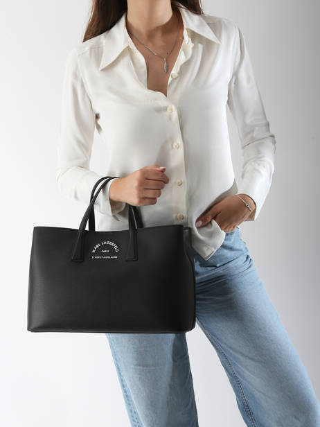 Sac à Main Rsg Polyurethane Karl lagerfeld Noir rsg A3W30315 vue secondaire 1