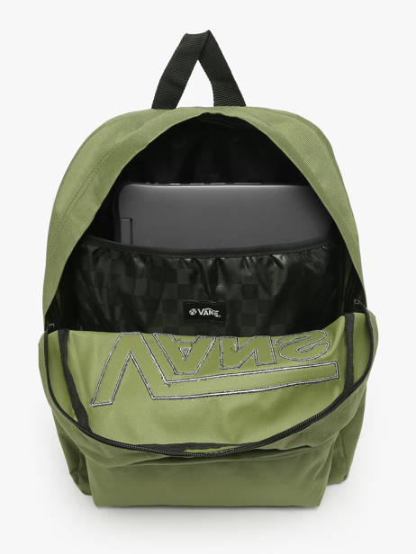 Sac à Dos 1 Compartiment Vans Vert backpack VN000H4Z vue secondaire 2