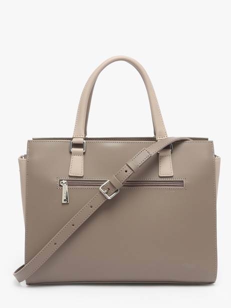 Sac Trapèze Smooth Cuir Lancaster Marron smooth 4 vue secondaire 4