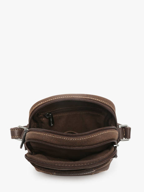 Sac Bandouliere Joseph Cuir Arthur & aston Marron marco 7 vue secondaire 3