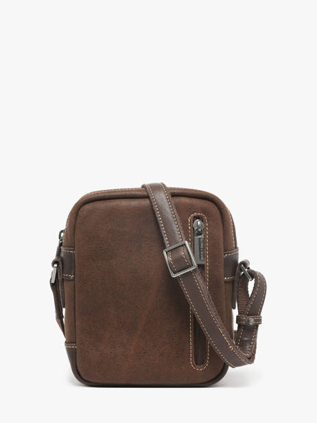 Sac Bandouliere Joseph Cuir Arthur & aston Marron marco 7 vue secondaire 4