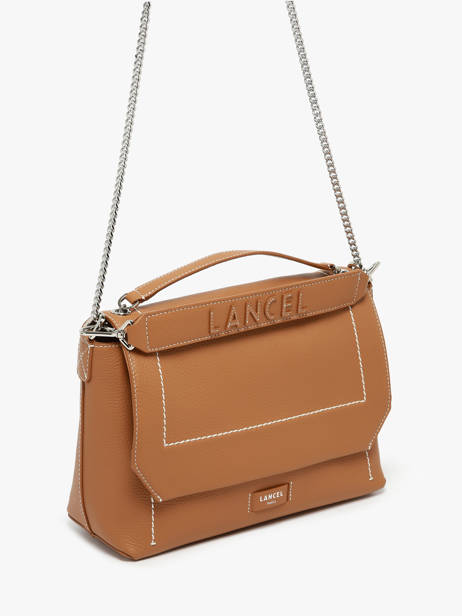 Sac Bandoulière L Ninon Soft Cuir Lancel Marron ninon A13783 vue secondaire 3