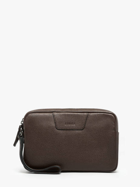 Pochette Homme Flandres Cuir Etrier Marron flandres EFLA733S