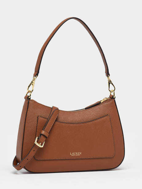 Sac Porté épaule Danni 26 Cuir Lauren ralph lauren Marron danni 31883768 vue secondaire 3