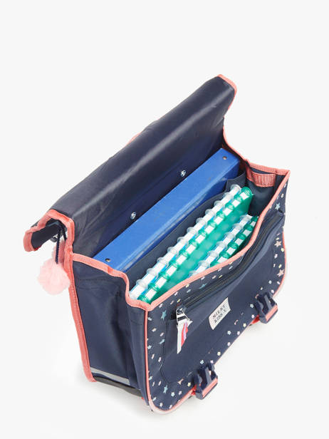 Cartable à Roulettes 1 Compartiment Milky kiss Bleu fantasy fables 3700524 vue secondaire 3