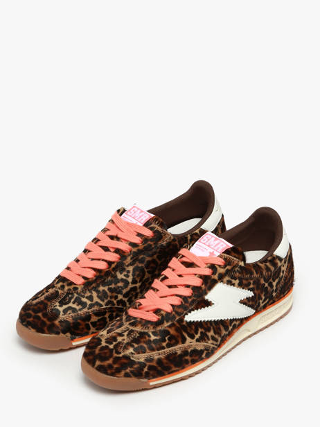 Sneakers Joyce En Cuir Semerdjian Marron accessoires JOYCE vue secondaire 2