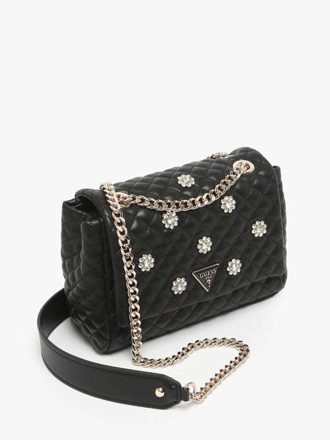 Sac Bandoulière Everlee Guess Noir everlee EG867921 vue secondaire 1