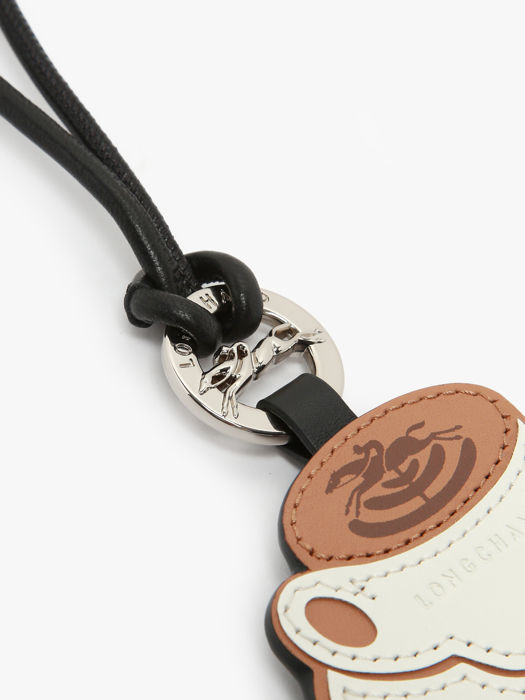 Longchamp Porte-clés café Porte clés Marron