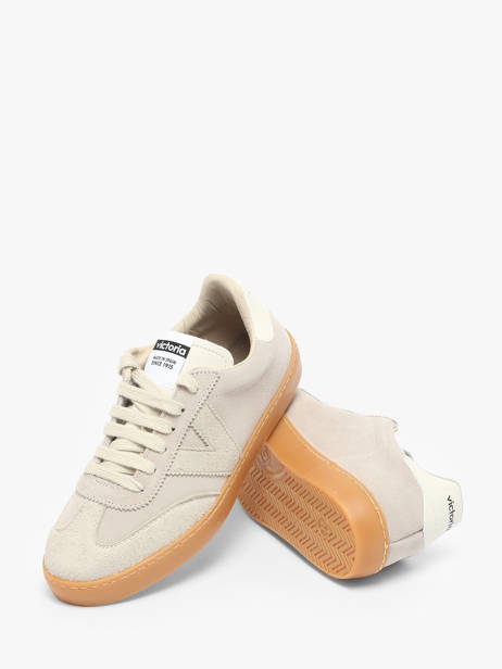 Sneakers Berlin En Cuir Victoria Beige accessoires 1126229 vue secondaire 3