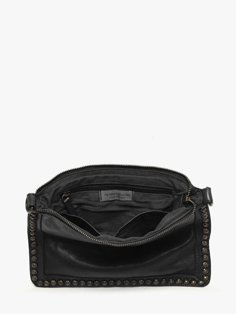 Sac Bandoulière Heritage Cuir Biba Noir heritage POR2L vue secondaire 3