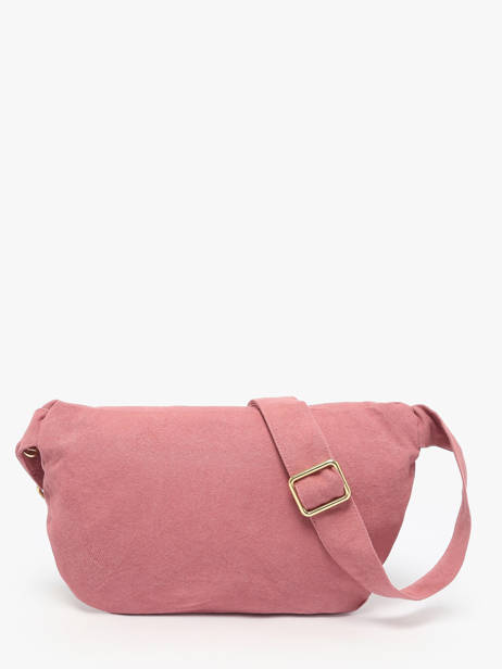 Le Sac Banane Custine Coton Recyclé Rivedroite Rose timeless CUSTITIM vue secondaire 4