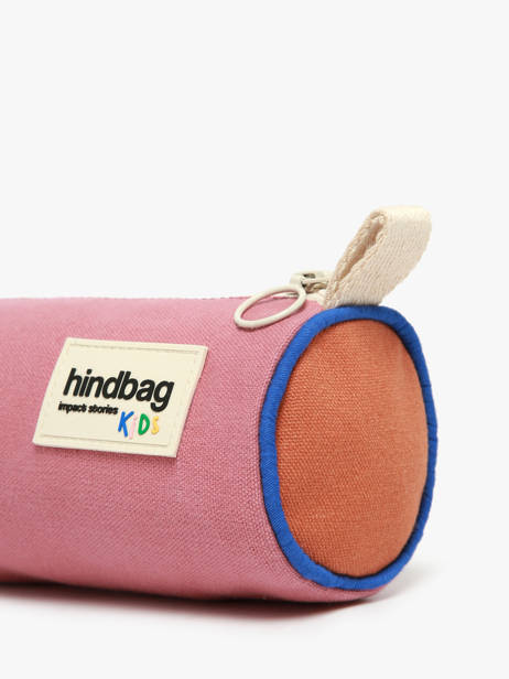 Trousse 1 Compartiment Hindbag Rose kids collection MIA vue secondaire 3