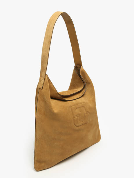 Sac Porté épaule Folk Lady Cuir Gerard darel Jaune folk lady DCS72407 vue secondaire 2