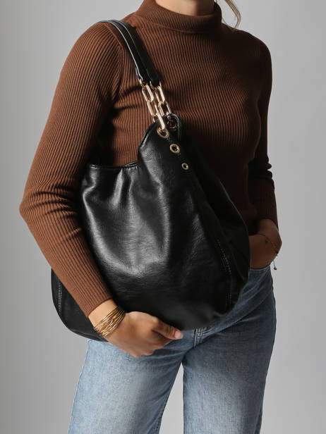 Sac Porté épaule Plum Torrow Noir plum TPLU2B vue secondaire 1