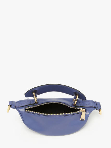 Sac Xs Origami Cuir Lancel Bleu origami A12526 vue secondaire 3