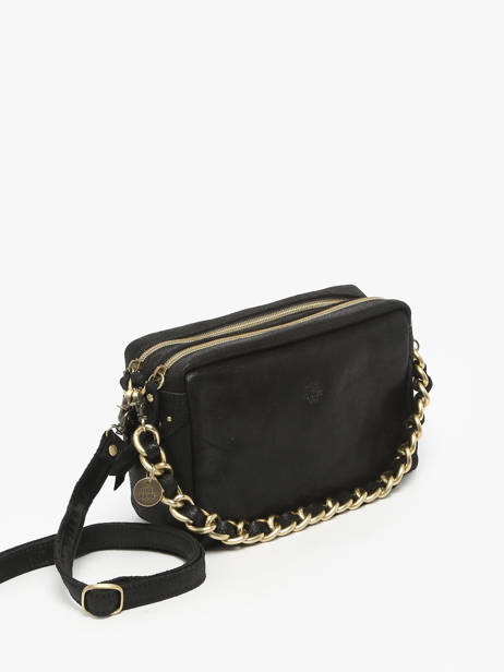 Sac Bandoulière Mama Cuir Mila louise Noir vintage 23673X vue secondaire 2