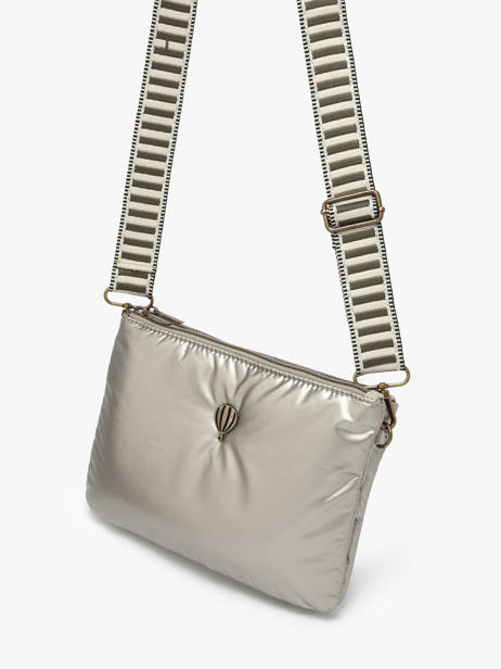 Sac Bandoulière Doudoune Le voyage en panier Argent doudoune AHP231 vue secondaire 2