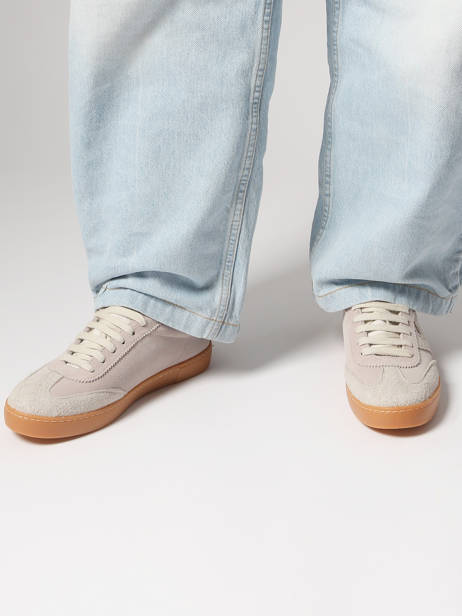 Sneakers Berlin En Cuir Victoria Beige accessoires 1126229 vue secondaire 1