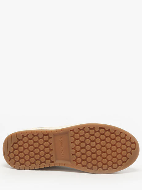 Sneakers En Cuir Michael kors Blanc women TFS6L150 vue secondaire 4