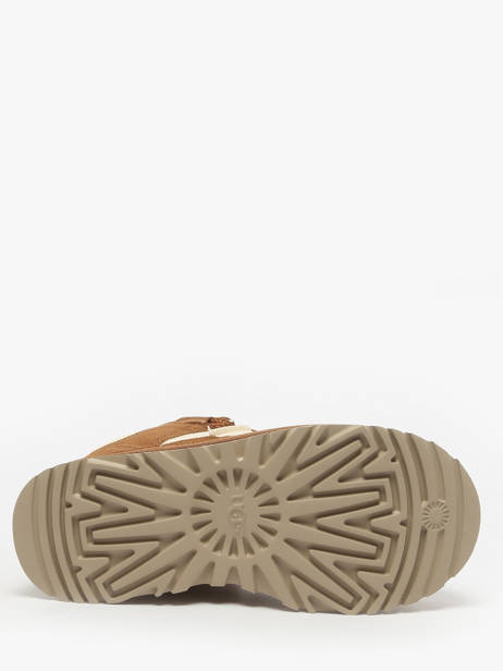 Sneakers Plateforme En Cuir Ugg Marron women 1171541 vue secondaire 4