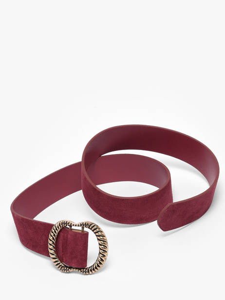 Ceinture Pieces Rouge nikka 17131109 vue secondaire 3