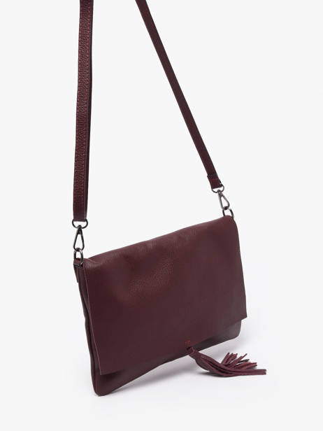 Sac Bandoulière Caviar Cuir Milano Rouge caviar CA21062 vue secondaire 2