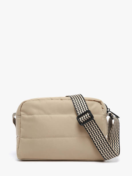 Sac Bandoulière Cumulus Nylon Recyclé Aube Beige cumulus 101CS01 vue secondaire 4