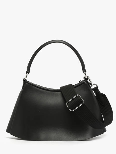 Sac Porté épaule Lenglen Cuir Lacoste Noir lenglen NU5011DP vue secondaire 4