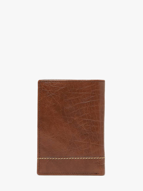 Portefeuille Cuir Maverick Marron rough gear MAVRG033 vue secondaire 3