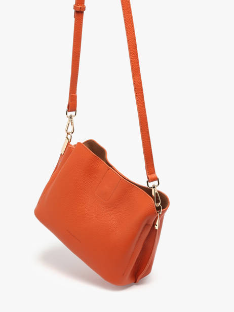 Sac Bandoulière Helena Cuir Francinel Orange helena 22944 vue secondaire 2