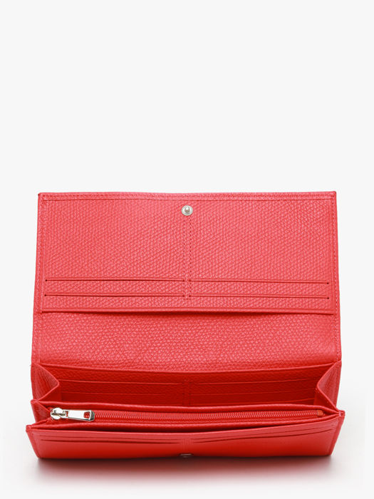 Longchamp Le roseau Portefeuilles Rouge