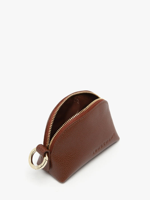 Longchamp Le foulonné Porte-monnaie Marron