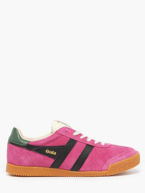 Sneakers Elan En Cuir Gola Rose accessoires CLB538