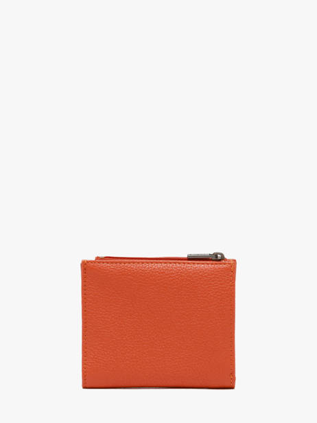 Porte-monnaie Madras Cuir Etrier Orange madras EMAD810 vue secondaire 2
