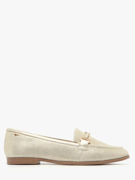 Mocassins En Cuir Tamaris Or accessoires 44