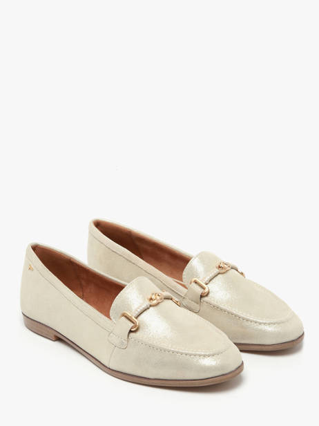 Mocassins En Cuir Tamaris Or accessoires 44 vue secondaire 1