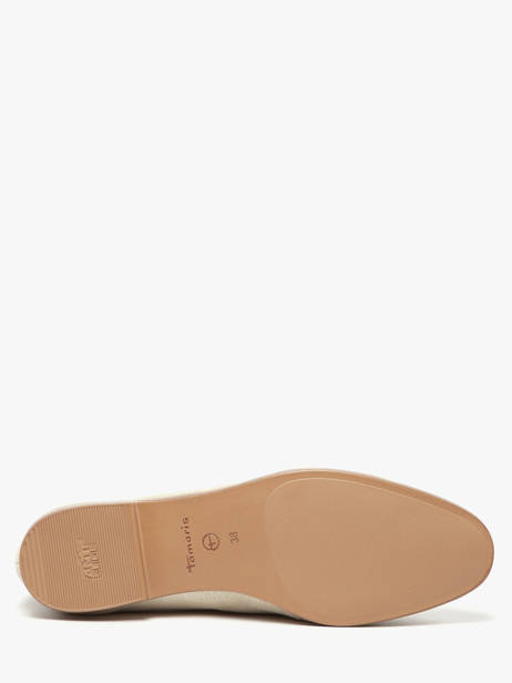 Mocassins En Cuir Tamaris Or accessoires 44 vue secondaire 4