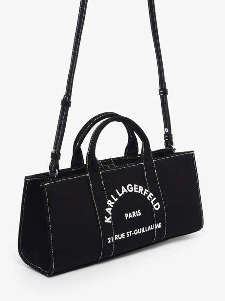 Sac East-west Rsg Magazine Karl lagerfeld Noir rsg B1W50014 vue secondaire 2