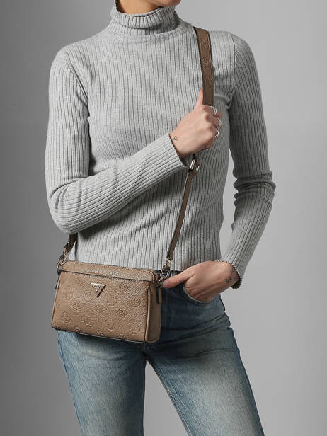 Sac Bandoulière Cresidia Guess Beige cresidia PD988872 vue secondaire 1